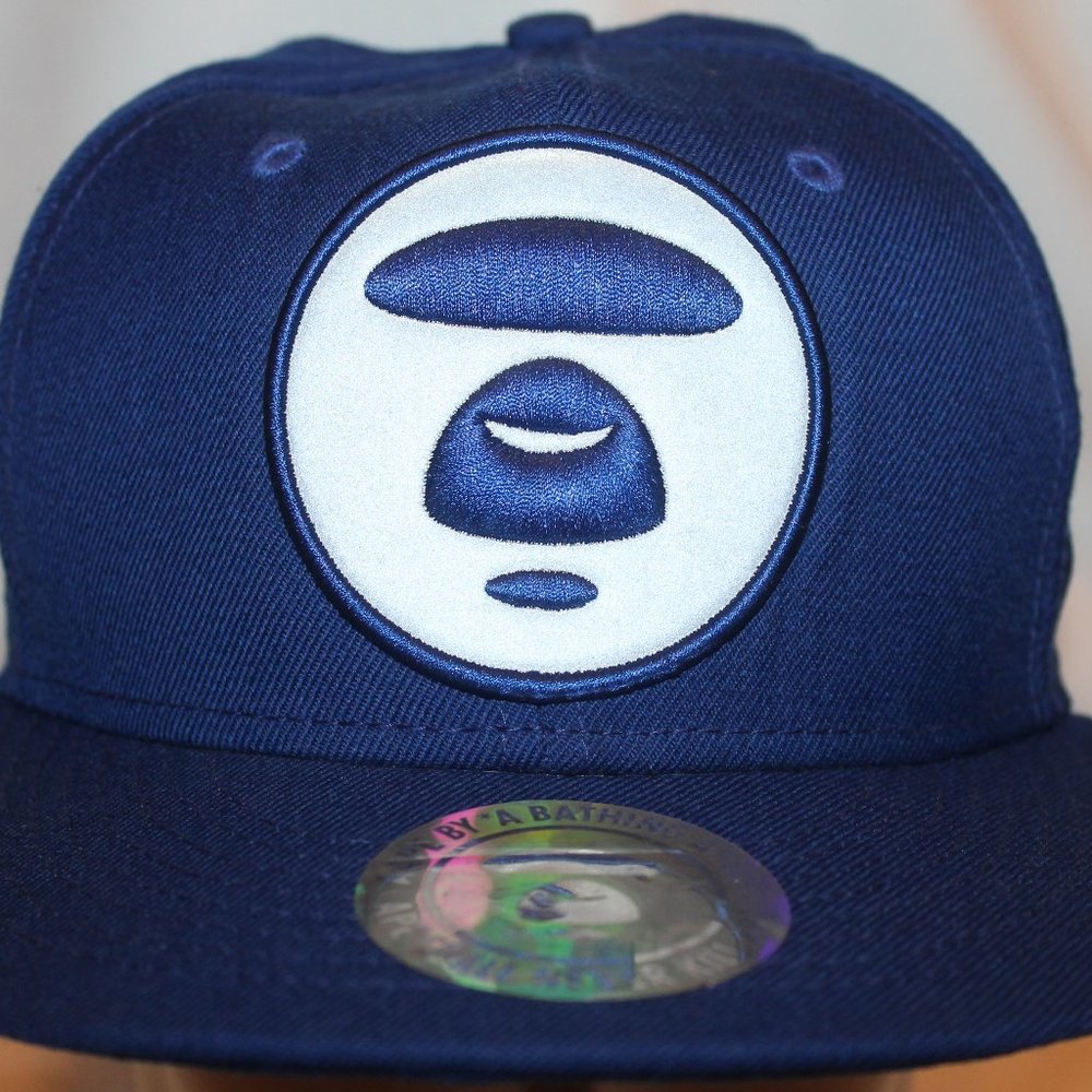 Vintage New Era x Bape x Aape 3M Reflective Logo Hat